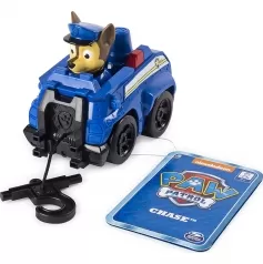 paw patrol - chase veicolo rescue racers 10cm