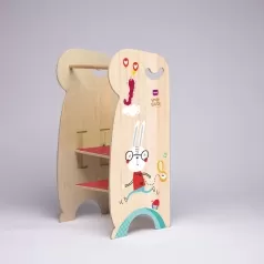 torre della crescita montessori tuco in legno - alice