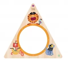 triangolo di pikler tuco in legno - pirati