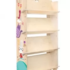 libreria montessori tuco in legno - alice