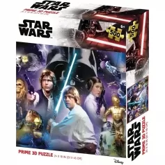 star wars characters - puzzle 3d 500 pezzi
