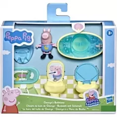 peppa pig - little spaces - bagnetto con george