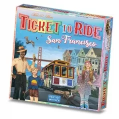 ticket to ride san francisco + set esclusivo tram gialli