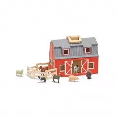 fattoria in legno trasportabile fold & go - animali inclusi!