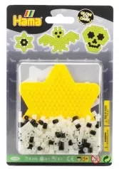 hama base piccola con perline glow in the dark - stella