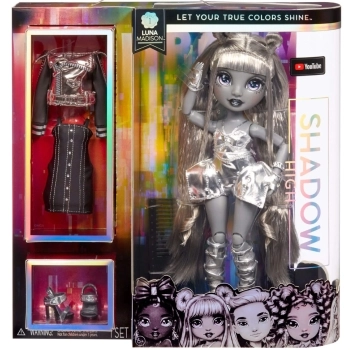 rainbow high - shadow high - luna ma - s1 fashion doll 30cm