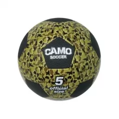camo - pallone in cuoio - taglia standard 5 (calcio)