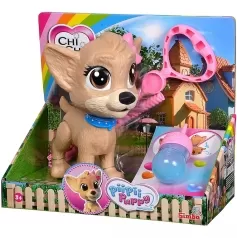 chi chi love pii pii puppy - peluche 25cm