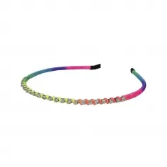 cerchietto capelli arcobaleno
