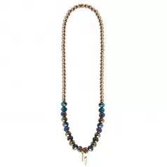 collana metallica saetta