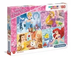 quattro principesse disney - puzzle 180 pezzi