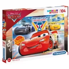cars - puzzle 104 pezzi
