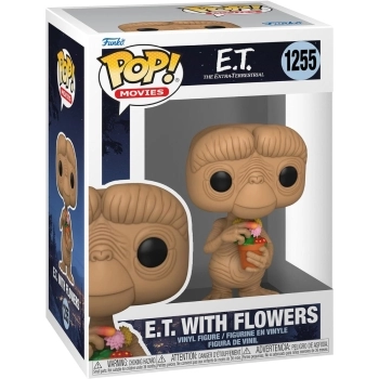 e.t. the extra-terrestrial - e.t. with flowers 9cm - funko pop 1255