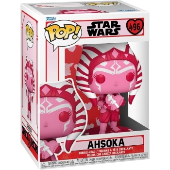 star wars: valentines - ahsoka 9cm - funko pop 496