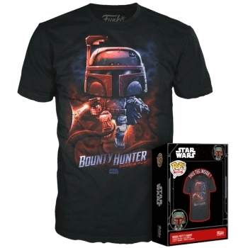 star wars - maglia boba fett - taglia m