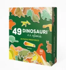 49 dinosauri e un asteroide. un puzzle preistorico. ediz. a colori