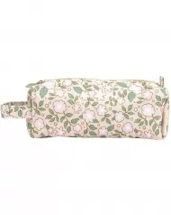astuccio per la scuola con chiusura a zip - rosa - 20x8x7 cm