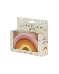 arcobaleno impilabile in silicone alimentare - tramonto