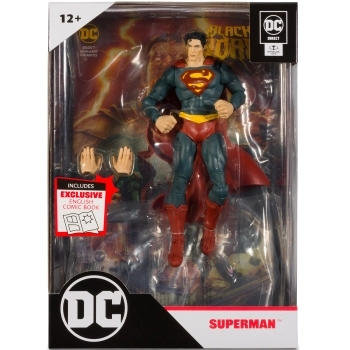 superman page puncher action figure 18cm