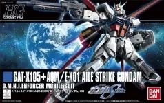hg gat-x105+aqm/e-x01 aile strike gundam o.m.n.i. enforcer mobile suit 1/144