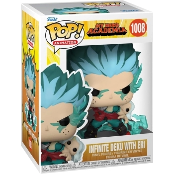 my hero academia - infinite deku with eri 9cm - funko pop 1008