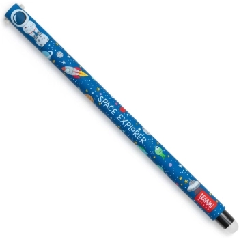 penna gel cancellabile spazio - inchiostro nero ricaricabile