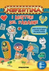 i misteri del faraone. nefertina. con adesivi