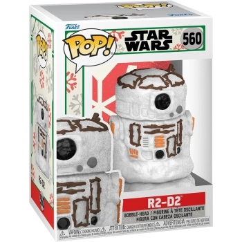 star wars: holiday - r2-d2 9cm - funko pop 560