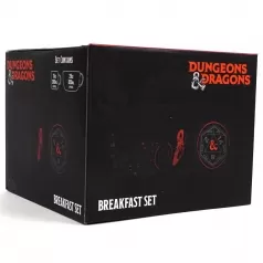dungeons and dragons - set tazza e ciotola da colazione "ampersand"