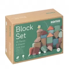korko grandi architetti - box da 40 pezzi