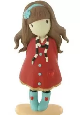 gorjuss rosso - statuina 9cm