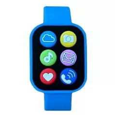 silly chews baby teethers - smartwatch blu