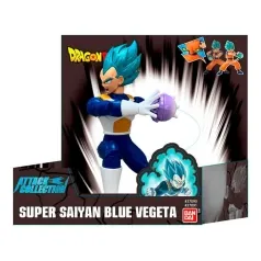 dragon ball - super saiyan blue vegeta con funzione kamehameha
