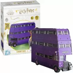 harry potter - the knight bus - puzzle 3d