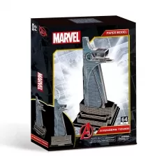 marvel avengers - avenger tower - puzzle 3d
