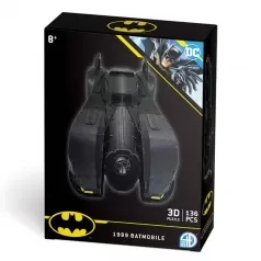 dc comics - batman batmobile 1989 - puzzle 3d