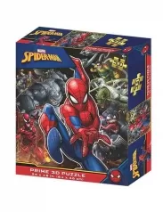 marvel spiderman vs nemici - puzzle 3d 500 pezzi