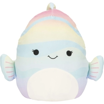 squishmallows - fabiola il pesce a strisce - peluche 20cm