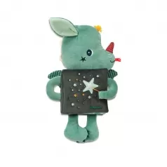 libriccino morbido con sonaglino joe il drago - si illumina al buio