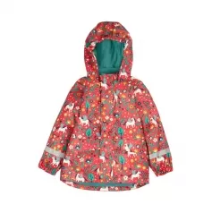 giacca impermeabile foderata puddle buster - unicorni - 3-4 anni