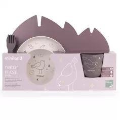naturalmeal chick - set in fibra di legno