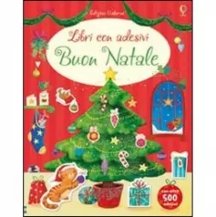 buon natale - libro con adesivi