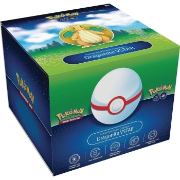 pokemon gcc - pokemon go - collezione portamazzo premier - dragonite-v astro (ita)
