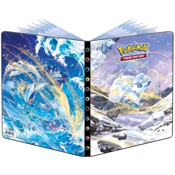 pokemon gcc - album 9 tasche 14 pagine - tempesta argentata