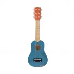 chitarra blu in legno dans la jungle 53cm