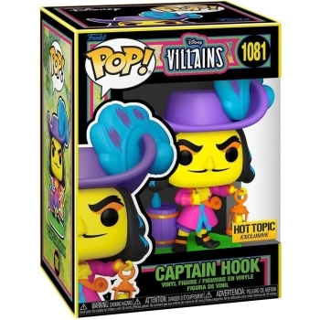 disney: villains - black light hook 9cm - funko pop 1081