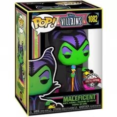 disney: villains - black light maleficent 9cm - funko pop 1082