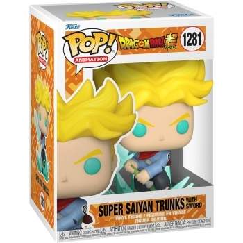 dragon ball super - super saiyan trunks with sword - funko pop 1281
