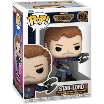 marvel: guardians of the galaxy 3 - star-lord 9cm - funko pop 1201