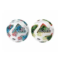 player - pallone in cuoio sintetico - taglia standard 5 (calcio)